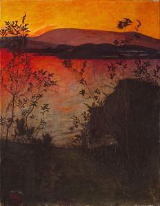 Harald_Sohlberg_-_Evening_Glow
