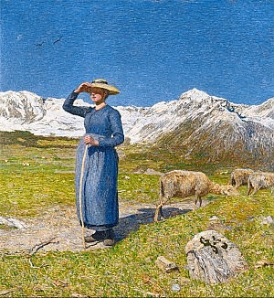 Segantini Mezzogiorno sulle alpi
