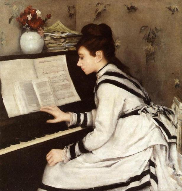 Eva Gonzales secretly-1878