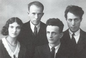 Rose Auslander con Helios Heicht