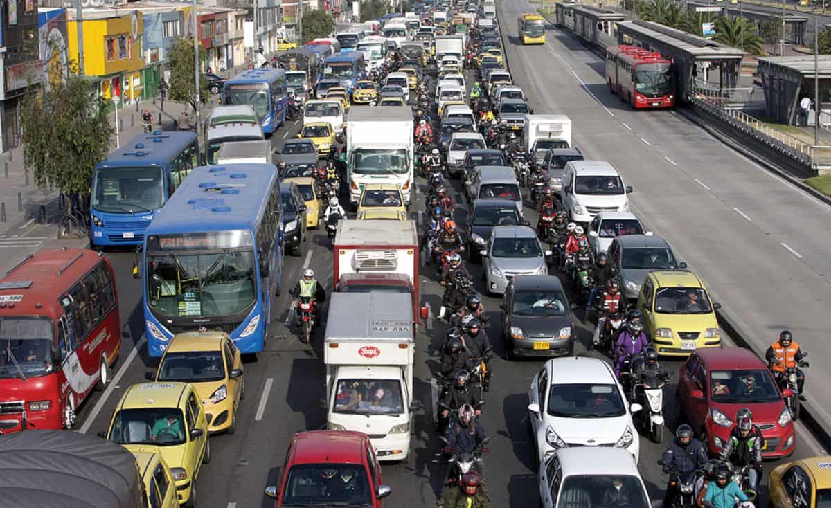 Bogotà traffico