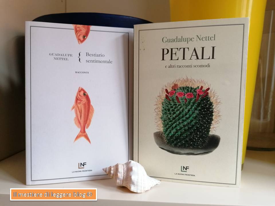 Nettel due libri racconti con logo